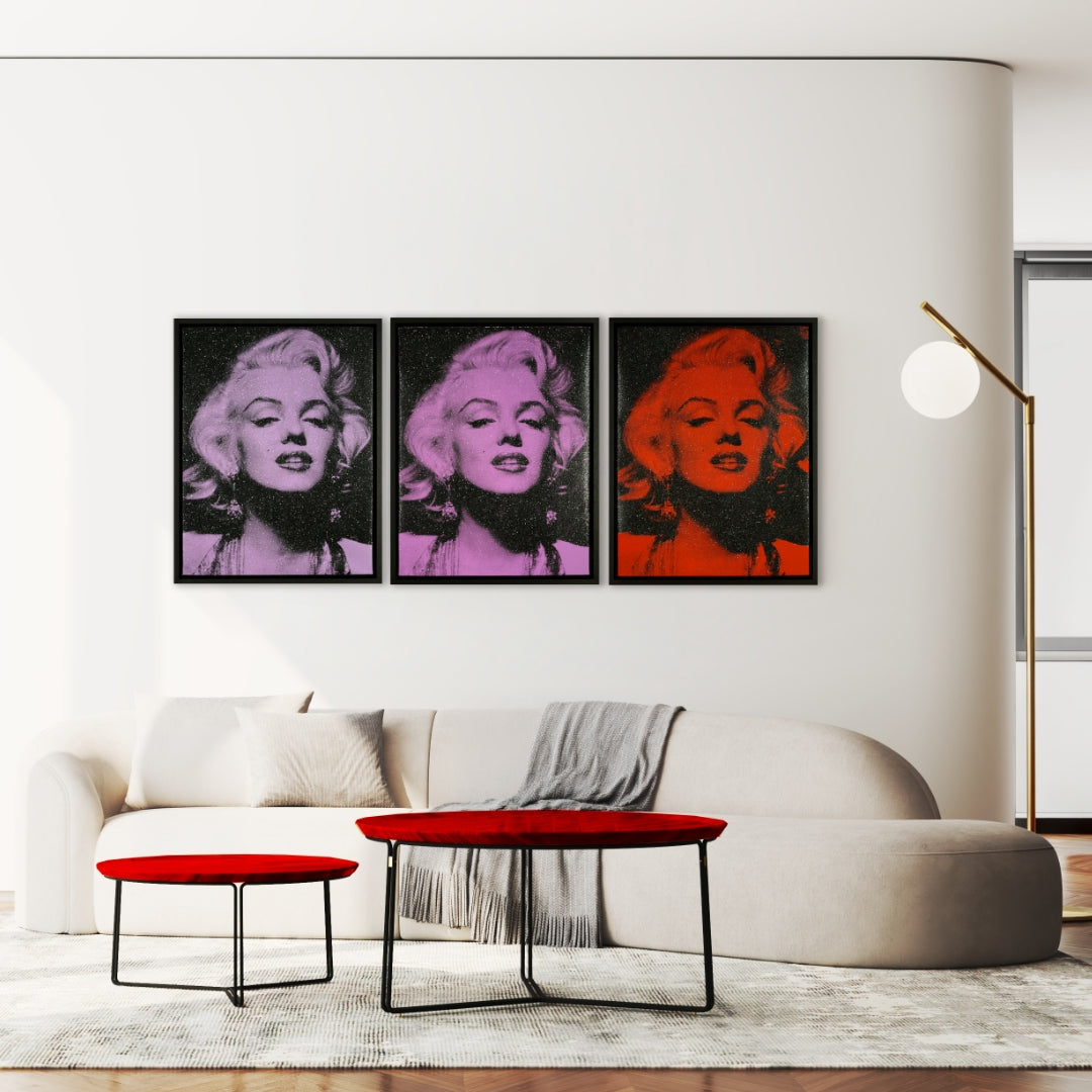 Marilyn Portrait California, 2014 Scarlet Red