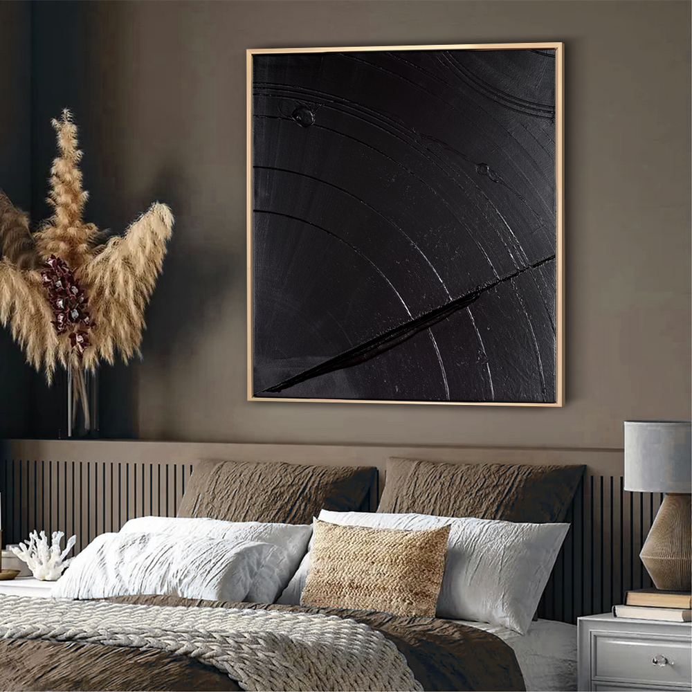 Black Brushstroke