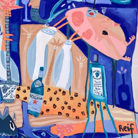 Blue Bottles