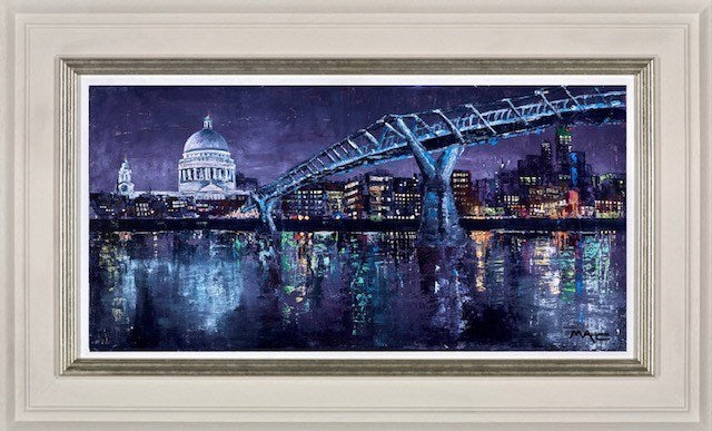 Millenium Nights, London (Framed)