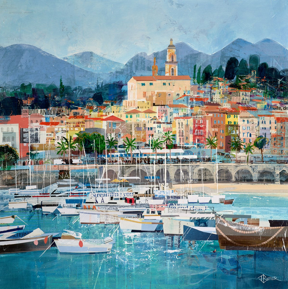 Pastel Promenade, Menton