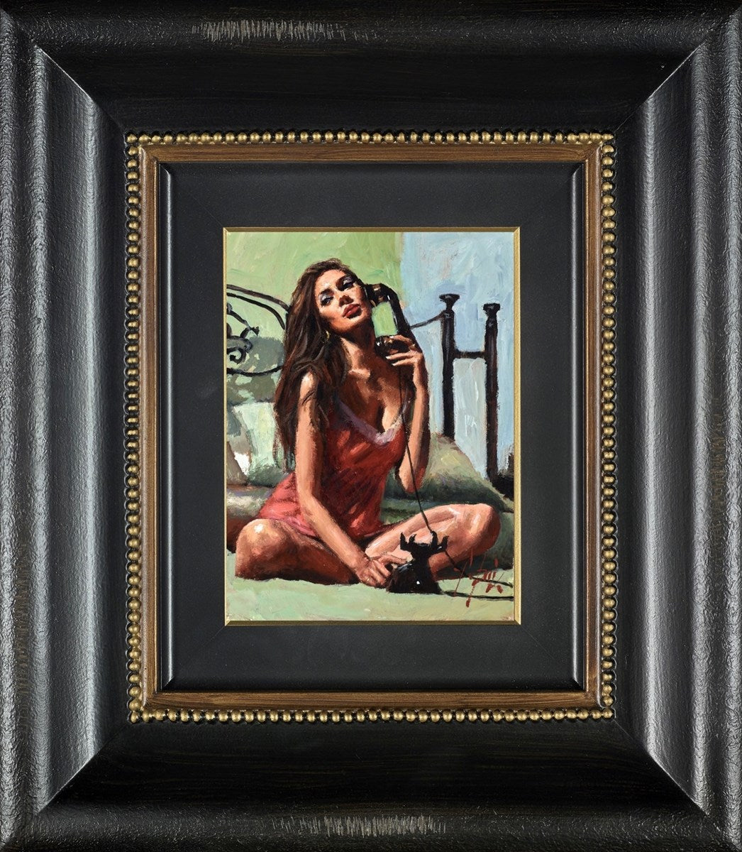 About to Call (Framed)