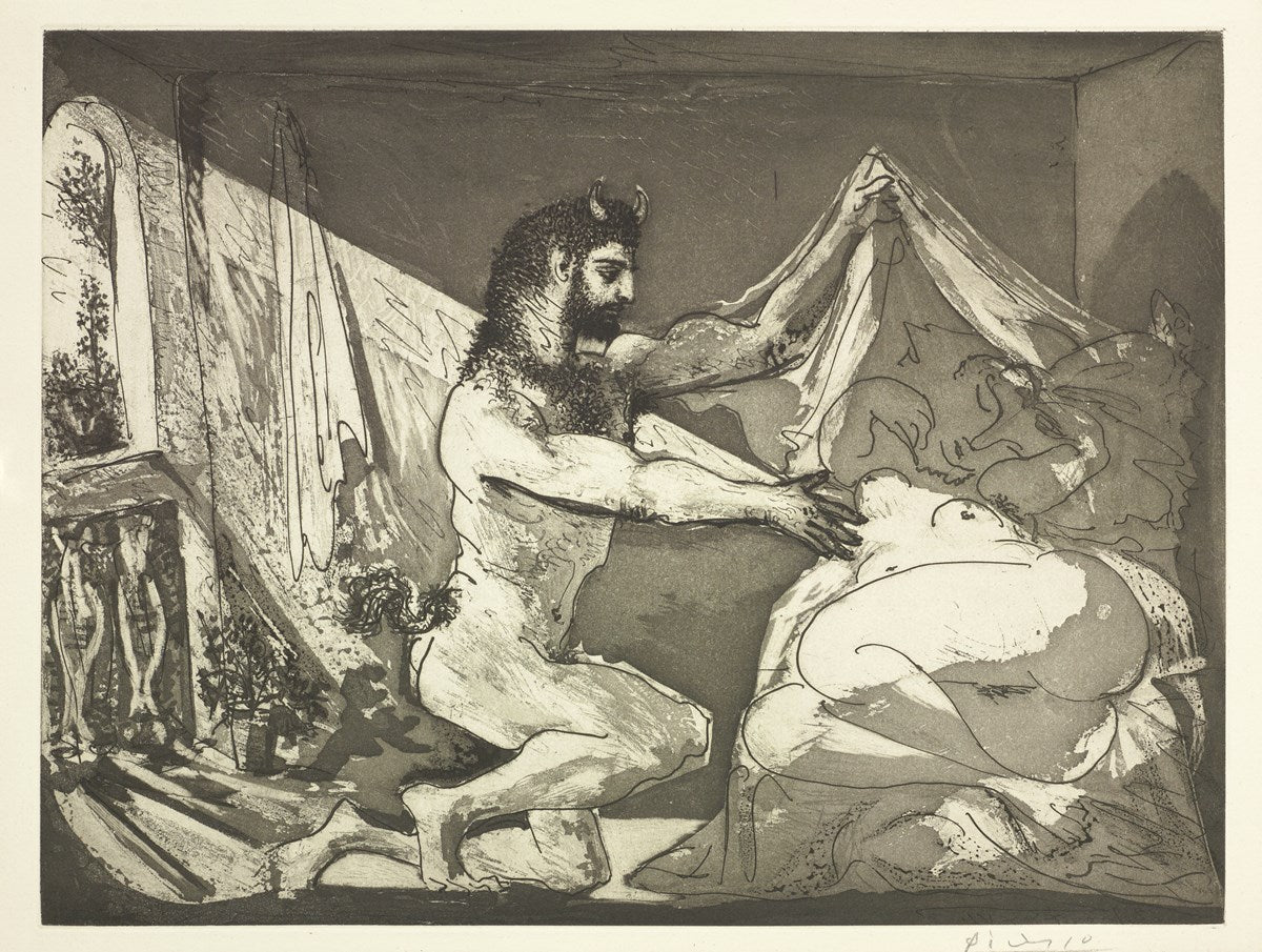 Faune dévoilant une femme