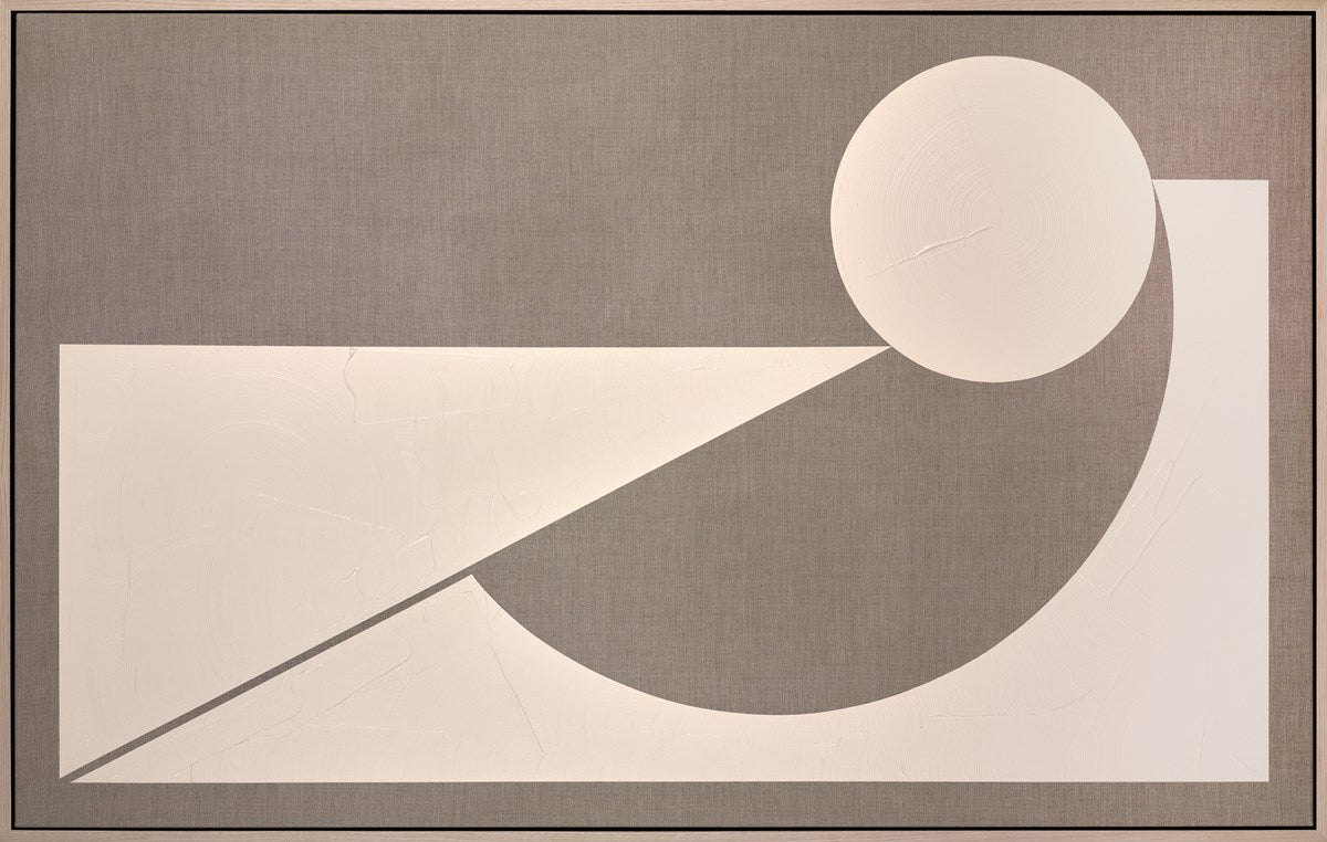 Linen Geometric Cream I