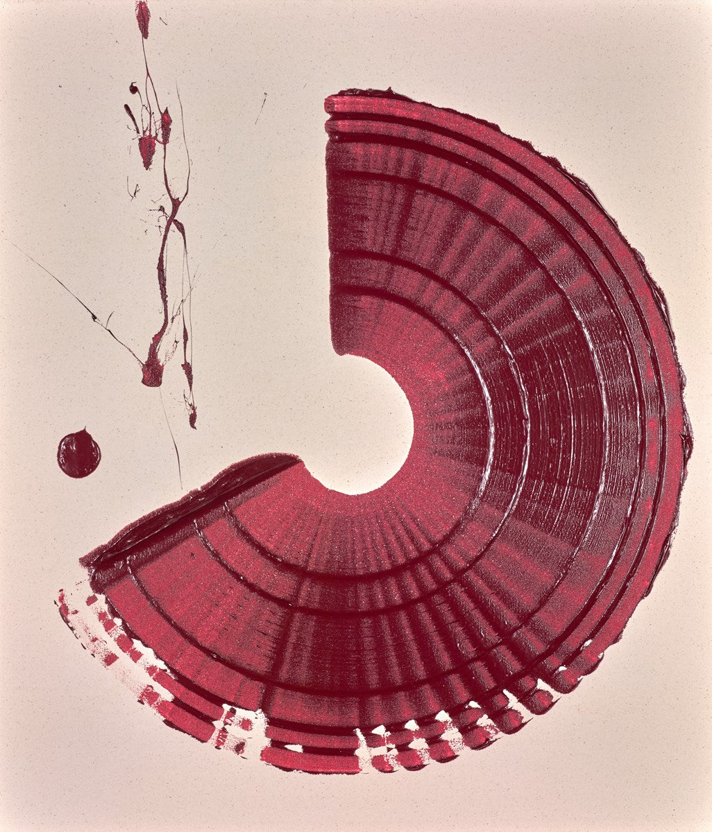 Mini Brushstroke Crimson