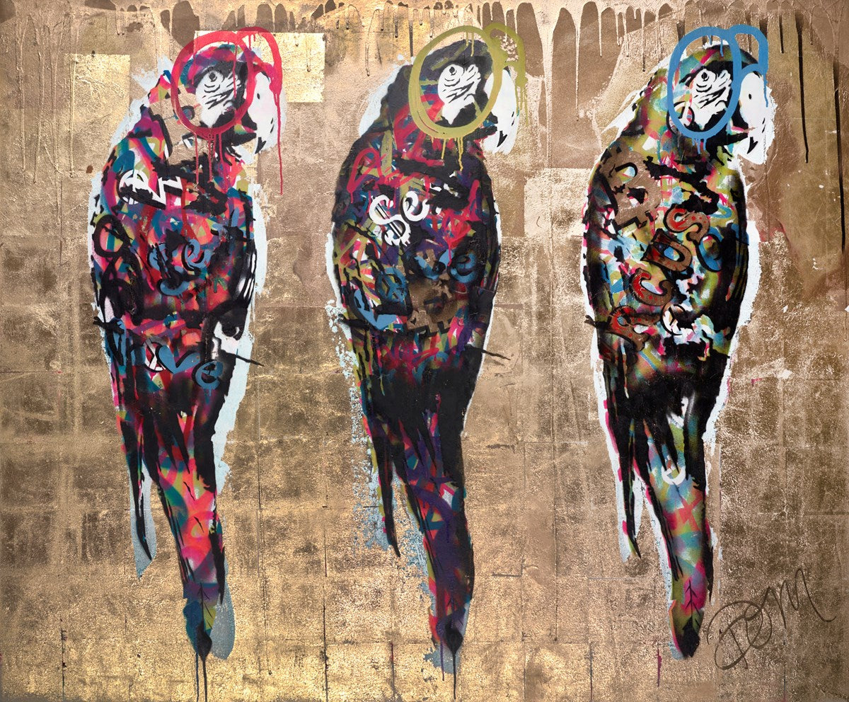 Birds on a wire