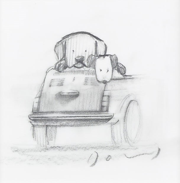 Fiat 500 on Beach IX
