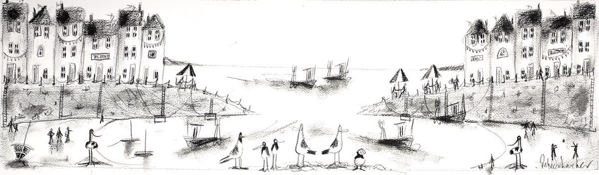 Harbour Scene III (sketch)