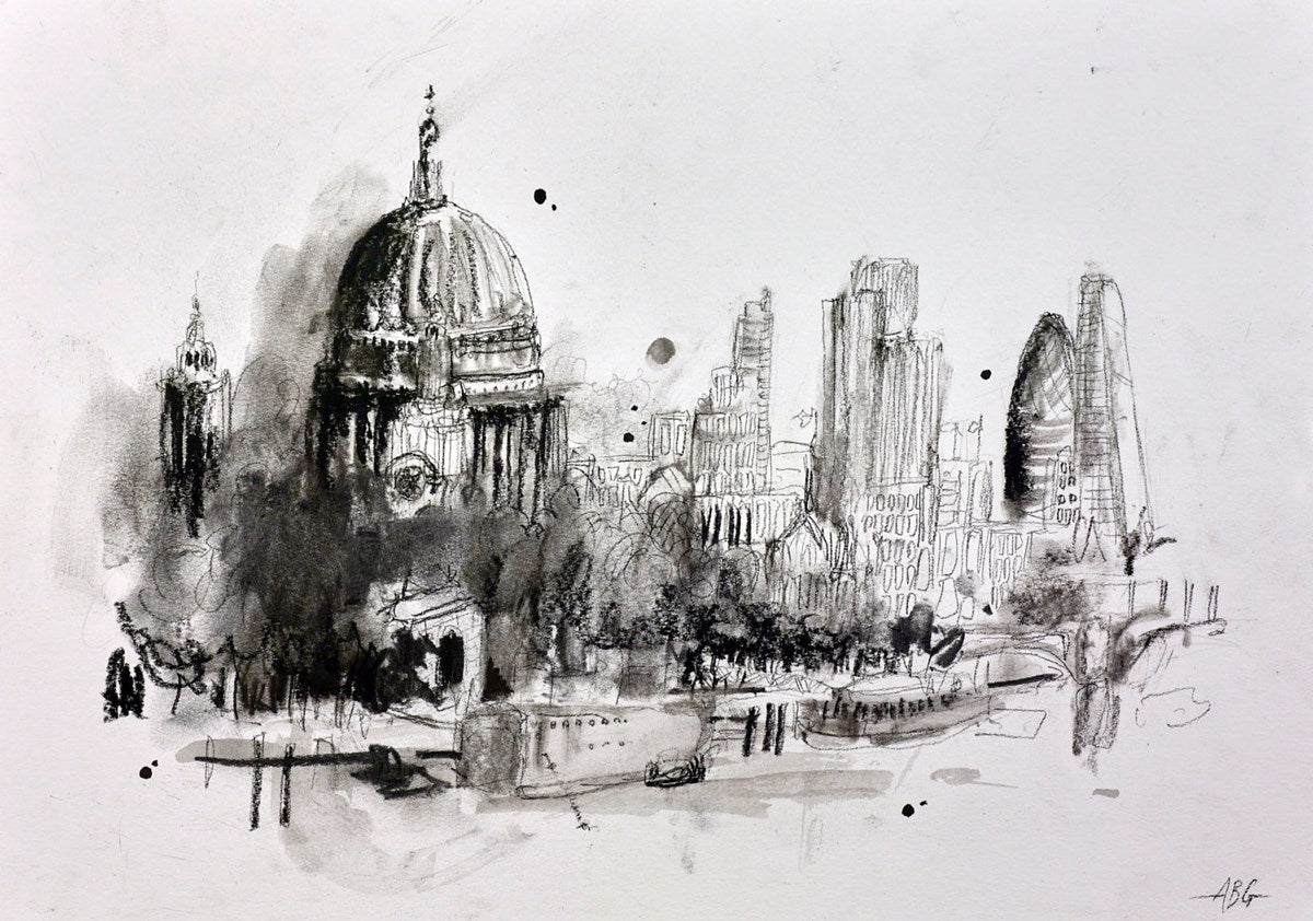 A View of London(sketch)