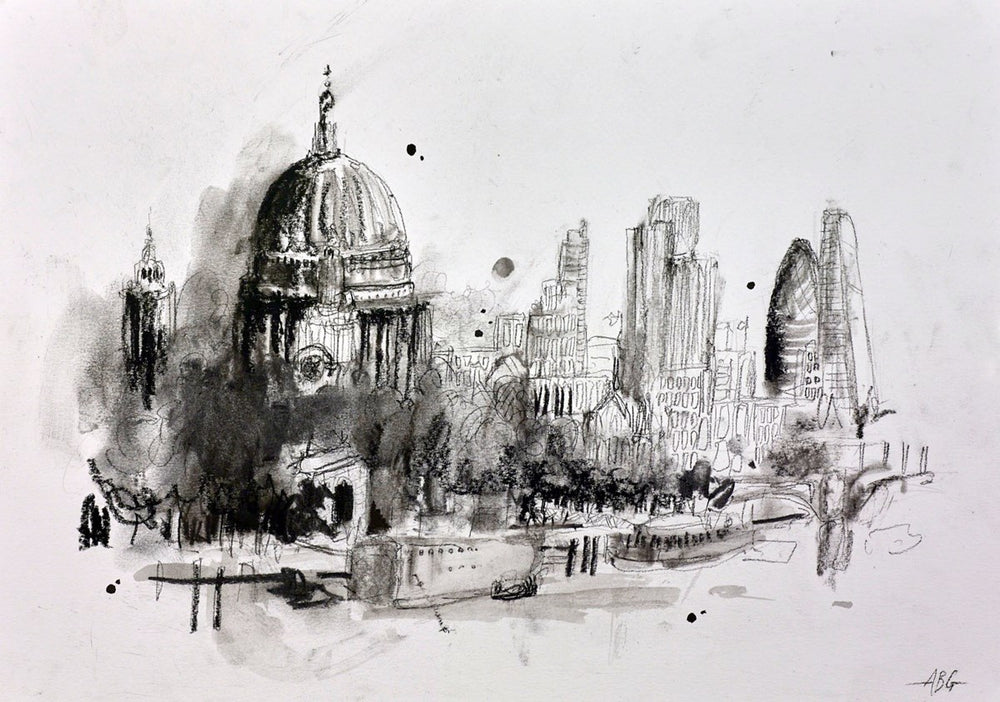A View of London(sketch)
