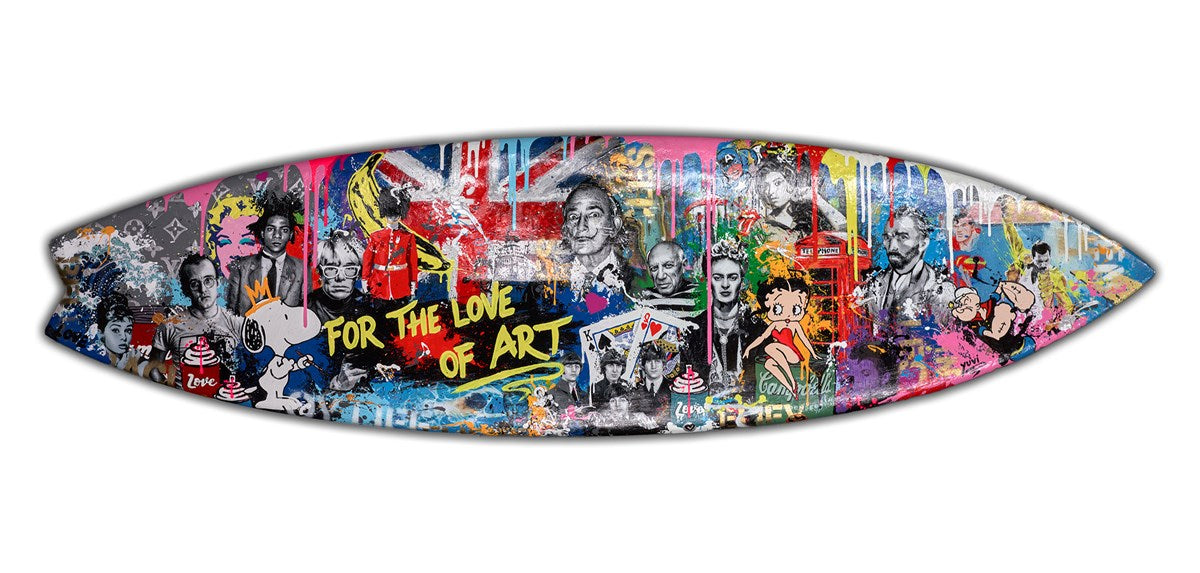 For The Love of Art - Surf Board