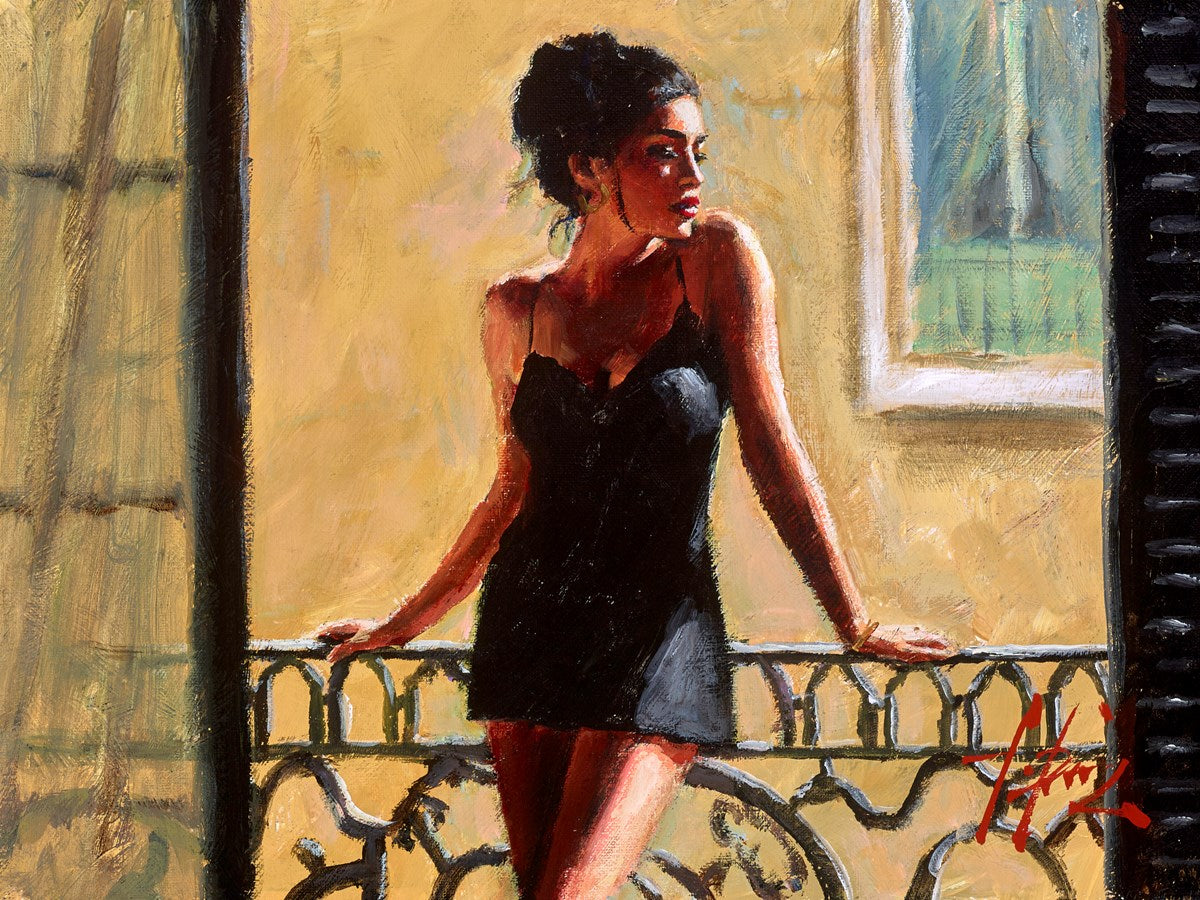 Vanessa at the Balcony