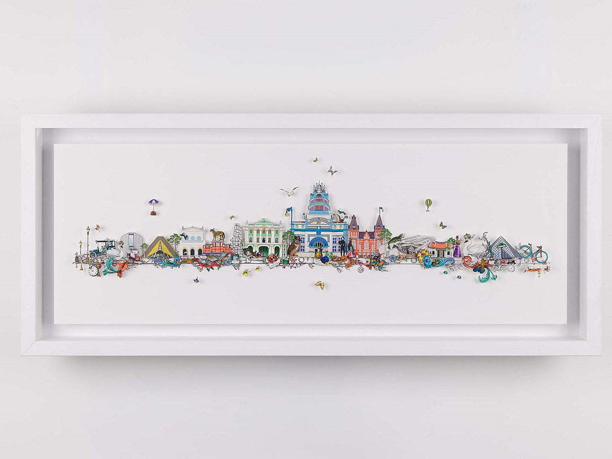 Museum Skyline (Framed)