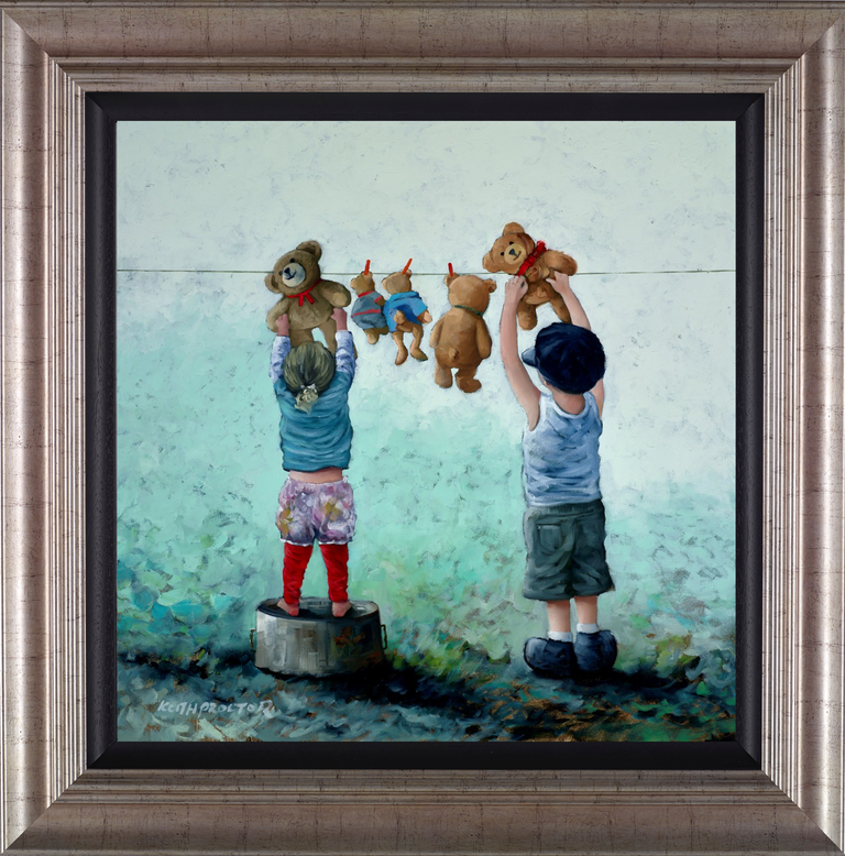 Washing Day (Framed)