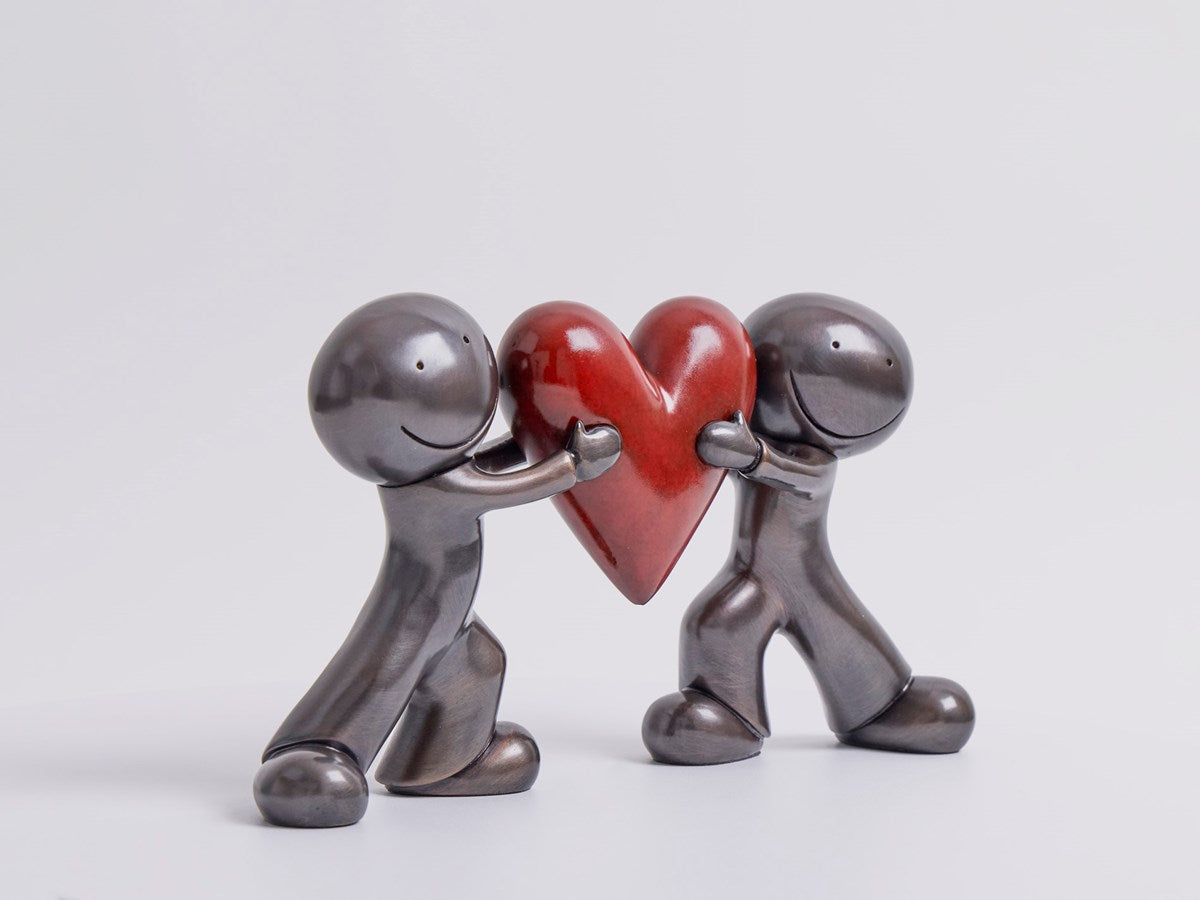 Heart to Heart (Bronze) (Framed)
