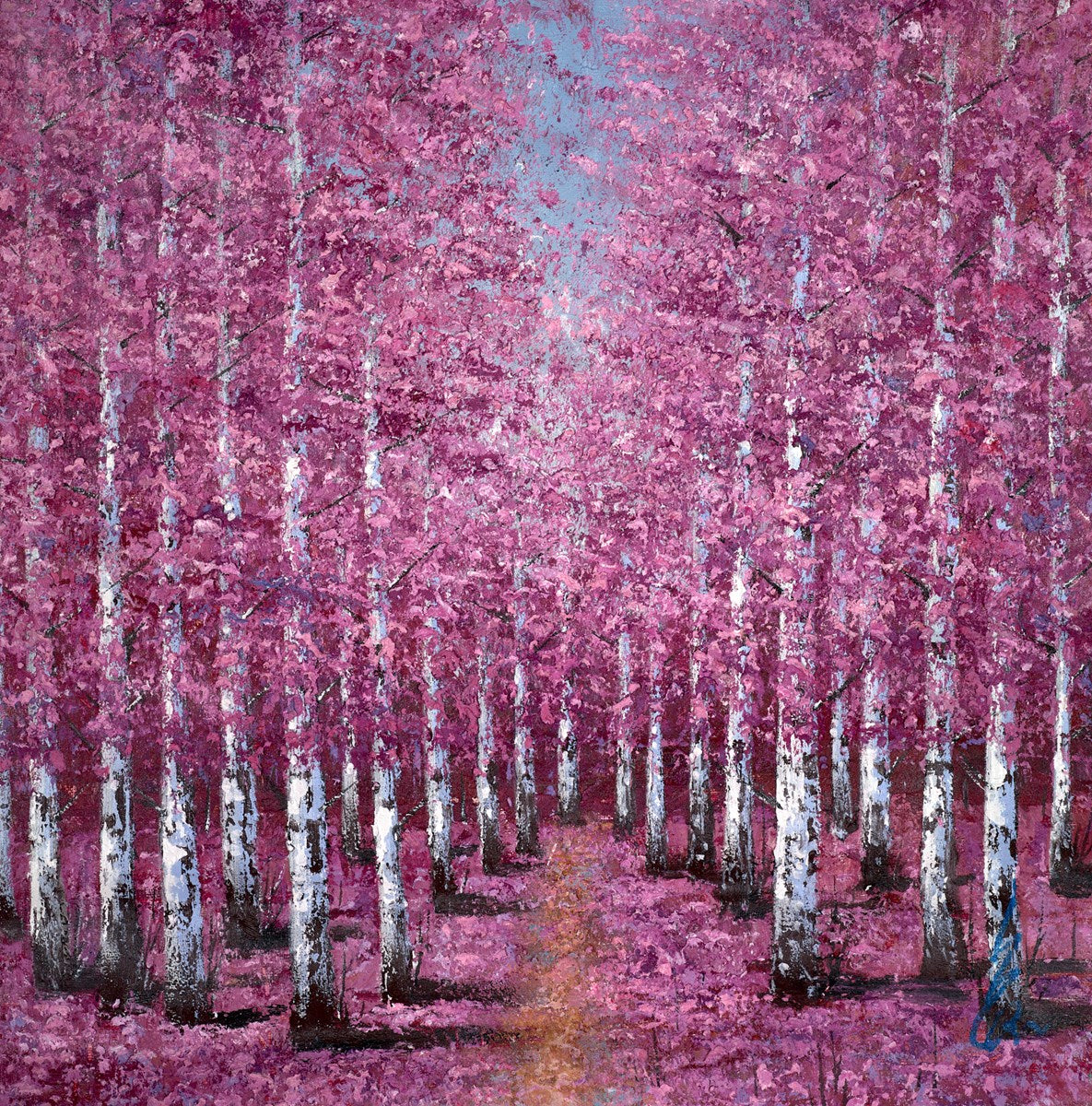 Pink Trees II