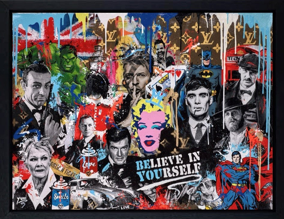 Believe in Yourself - Bowie (Framed)