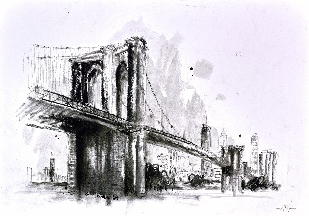 Brooklyn Bridge II (sketch)