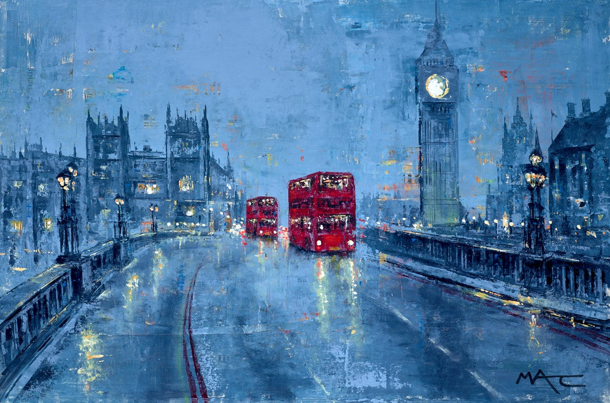 Bleak Winters Evening, London