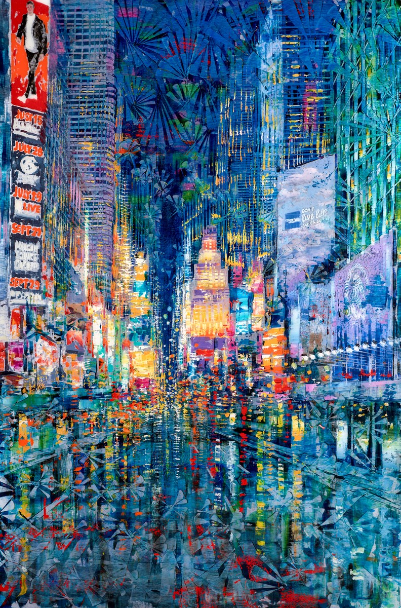 Glowing Times Square