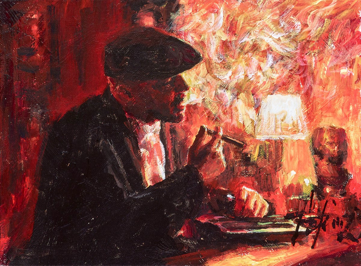 Blair at the Cuban Smoke