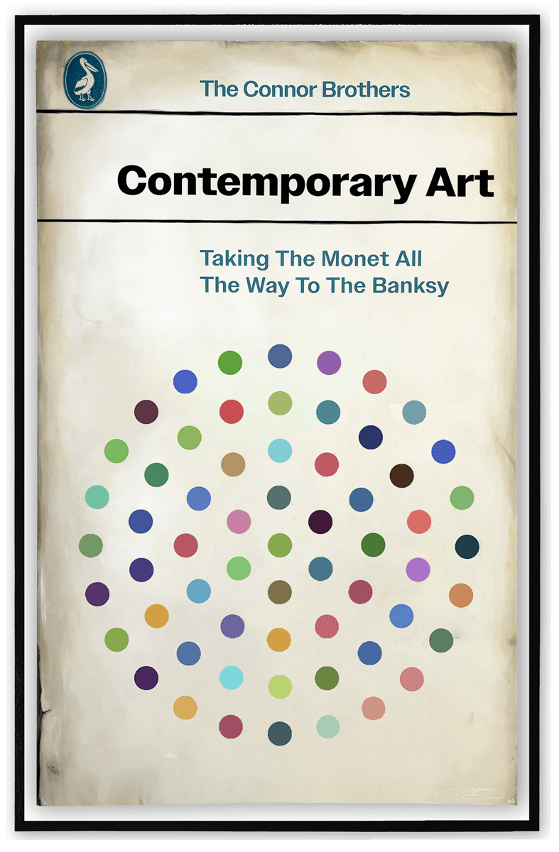 Contemporary Art (Circle) (Framed)