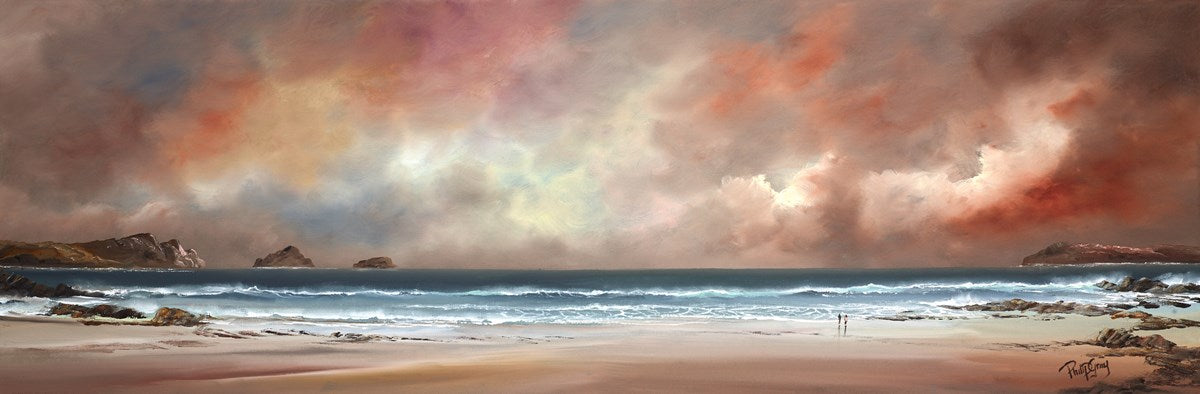 Dark Skies over the Beach