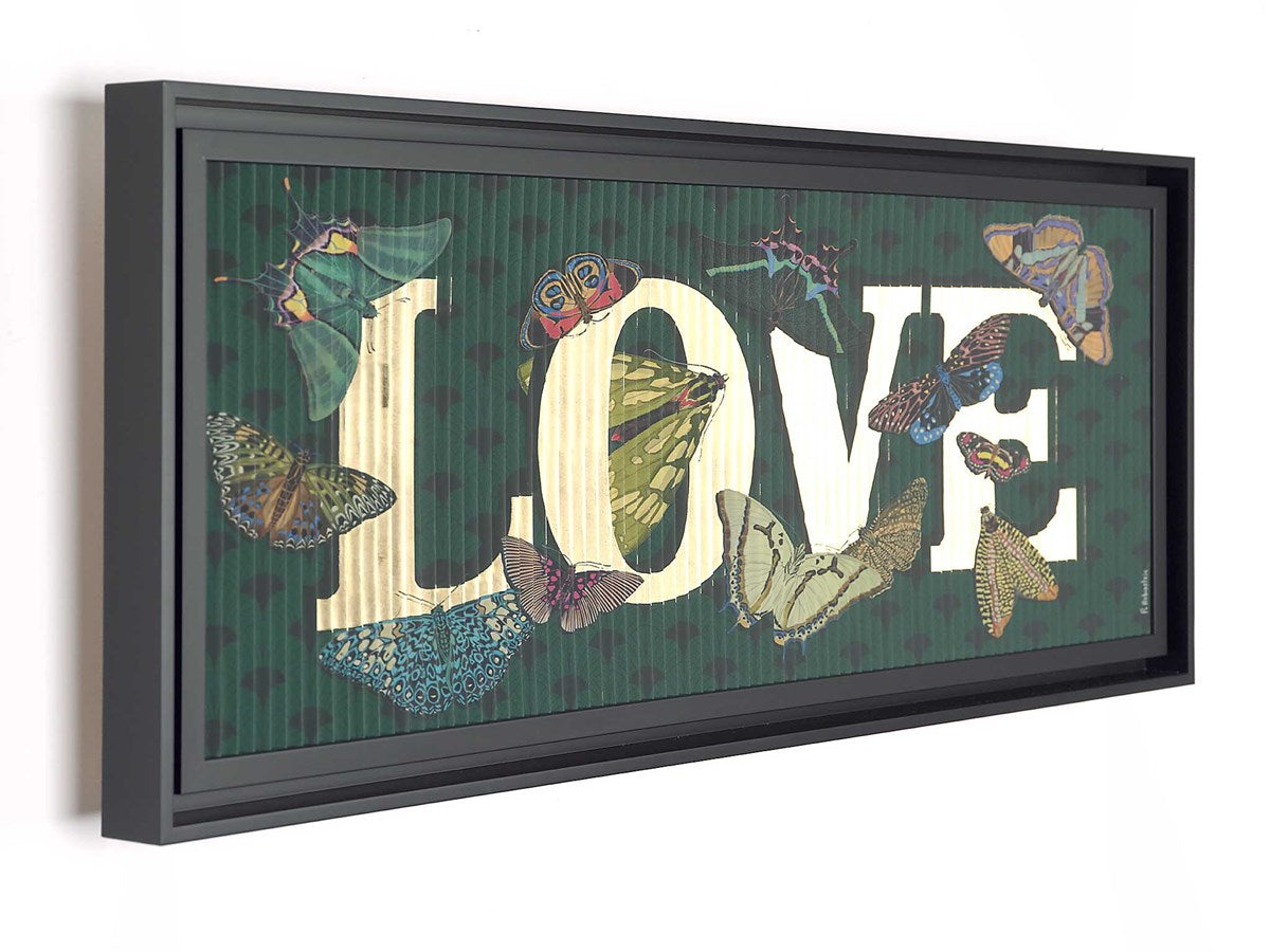 The Emerald Wings (Framed)