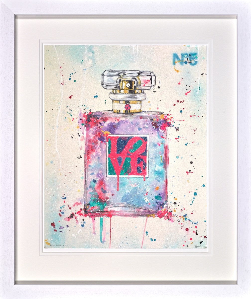 Love Perfume Bottle (Framed)