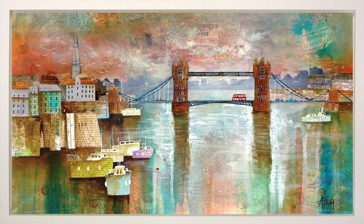 To London For Tea (Framed)