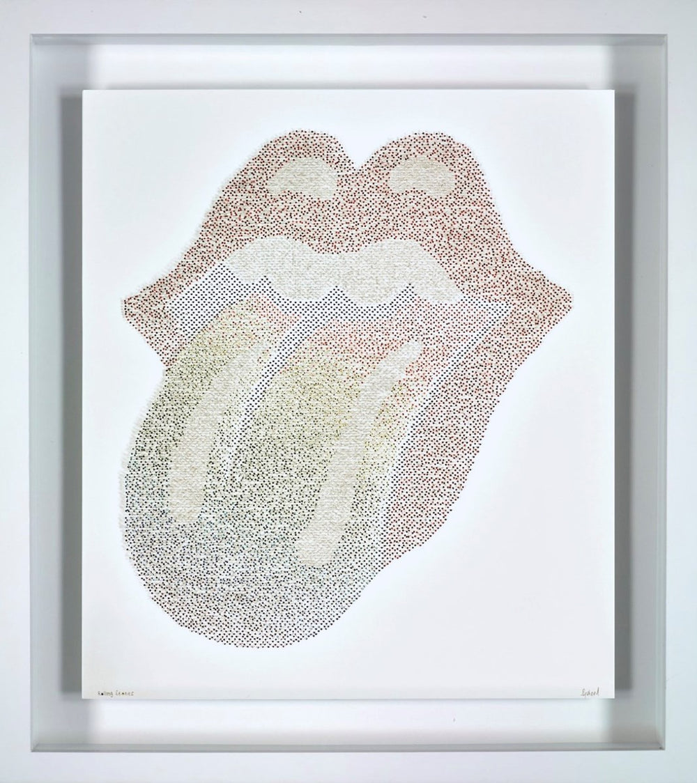 Rolling Stones Rainbow (Framed)