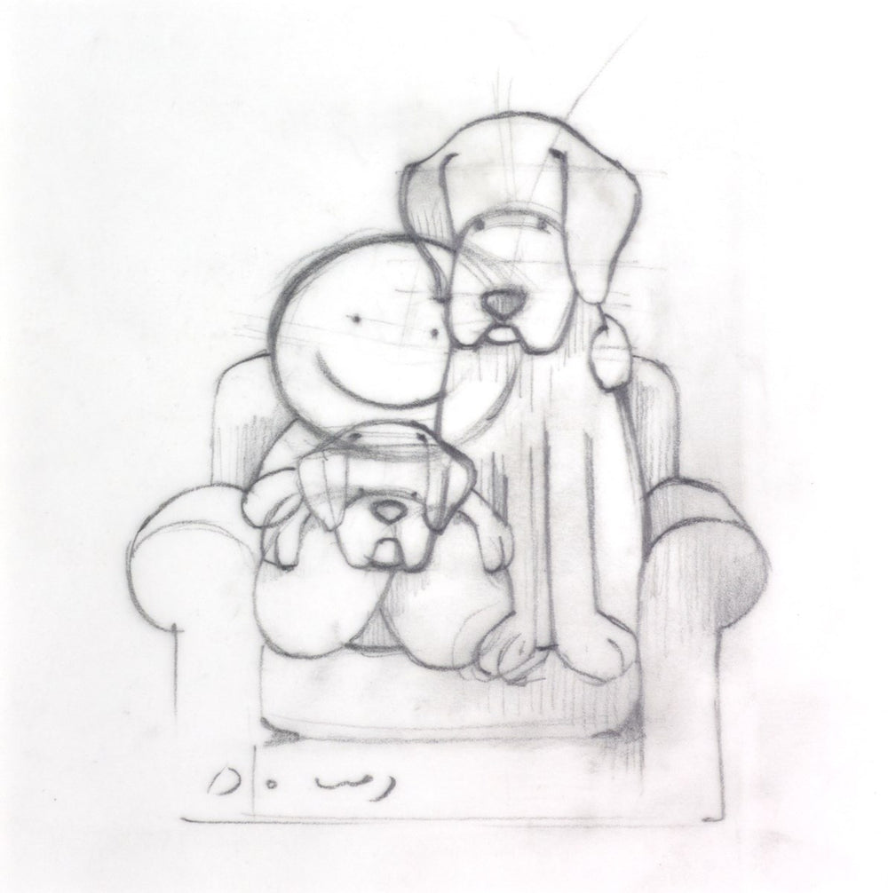 Always by Your Side on Sofa (sketch)