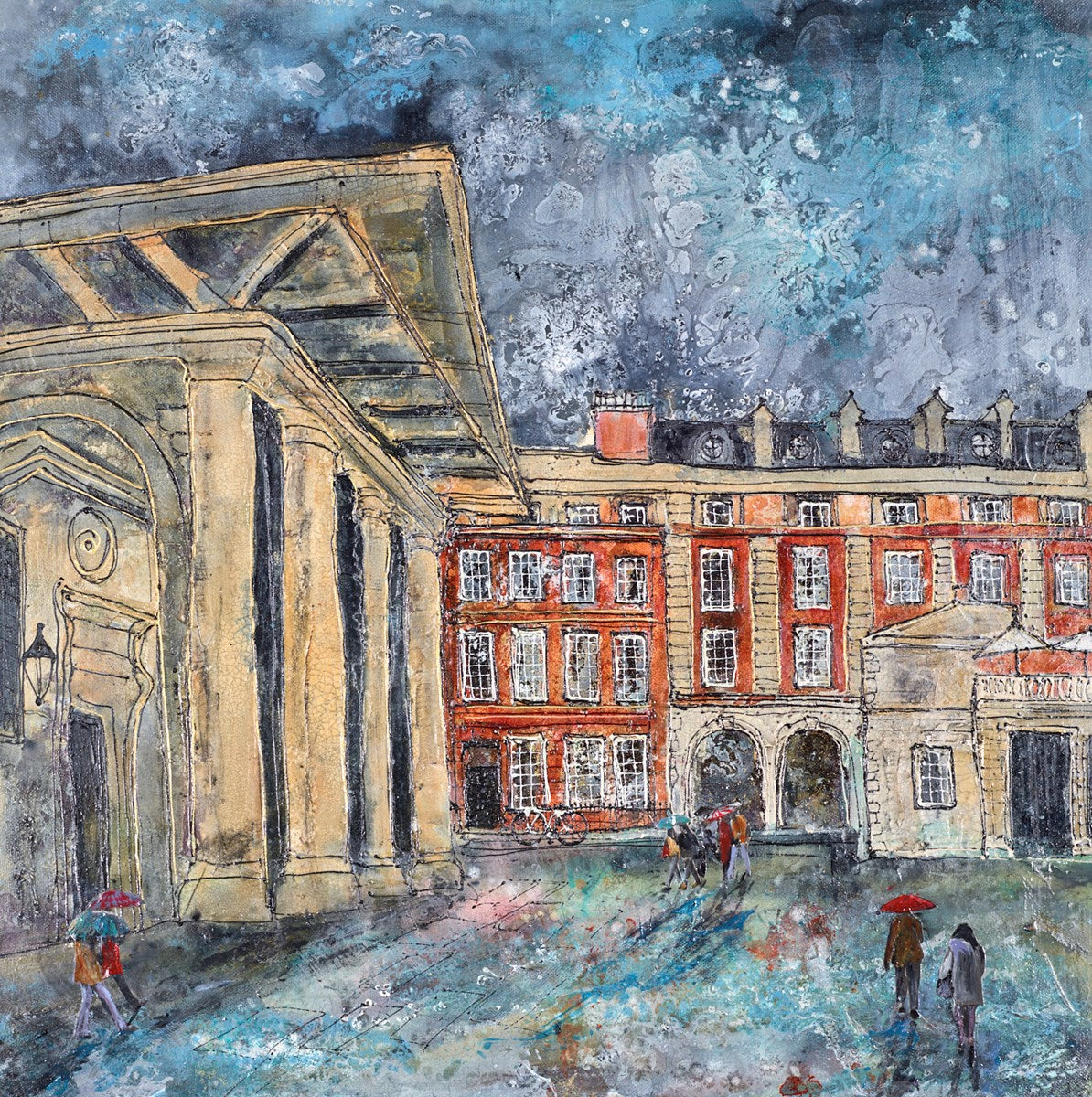 Wet day in Covent Garden