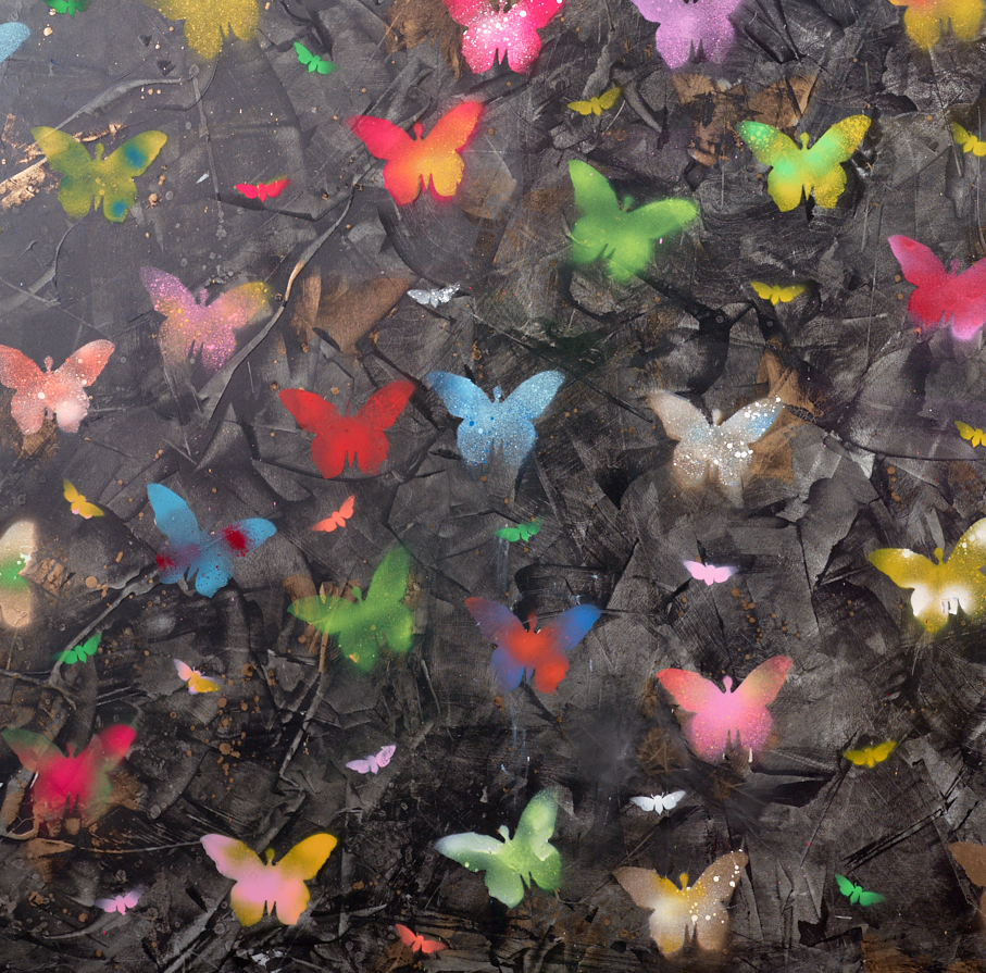 Kaleidoscope Butterflies II