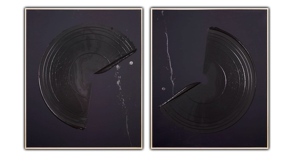 Replay (Diptych 1/2, Black 3.0)