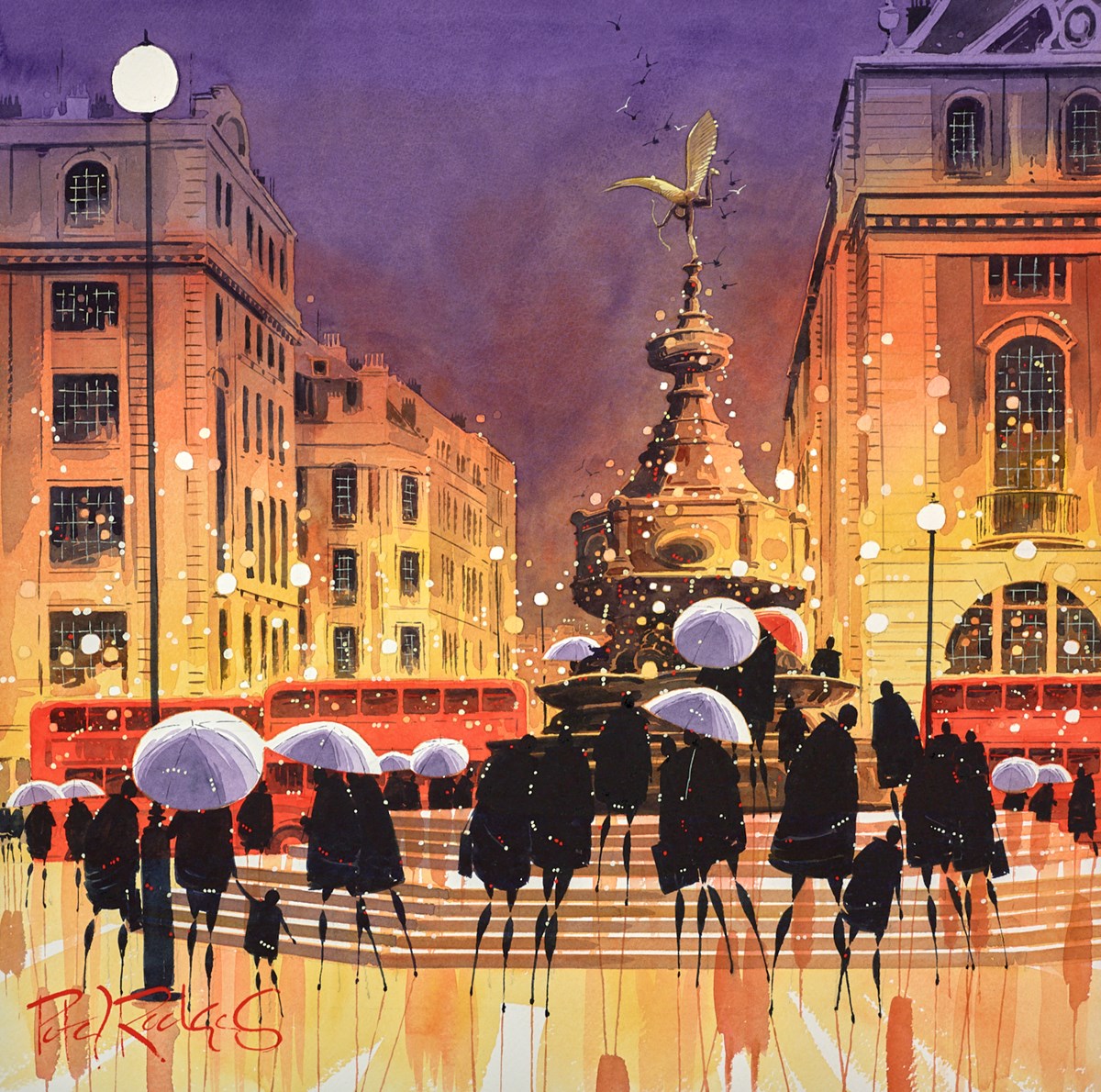 Piccadilly Rain London
