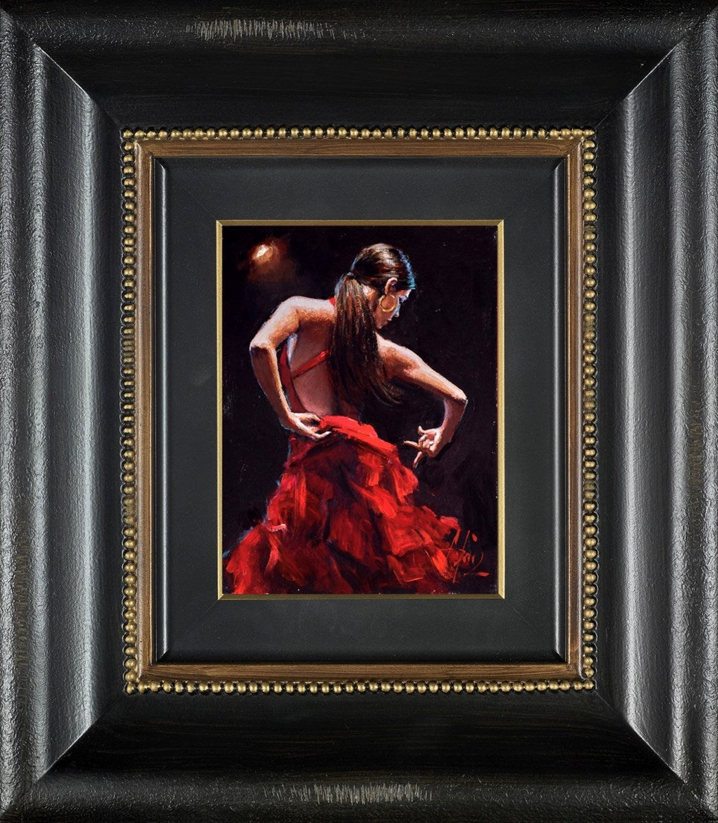 Danger in Red (Framed)