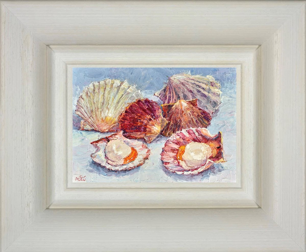 More Scallops III (Framed)