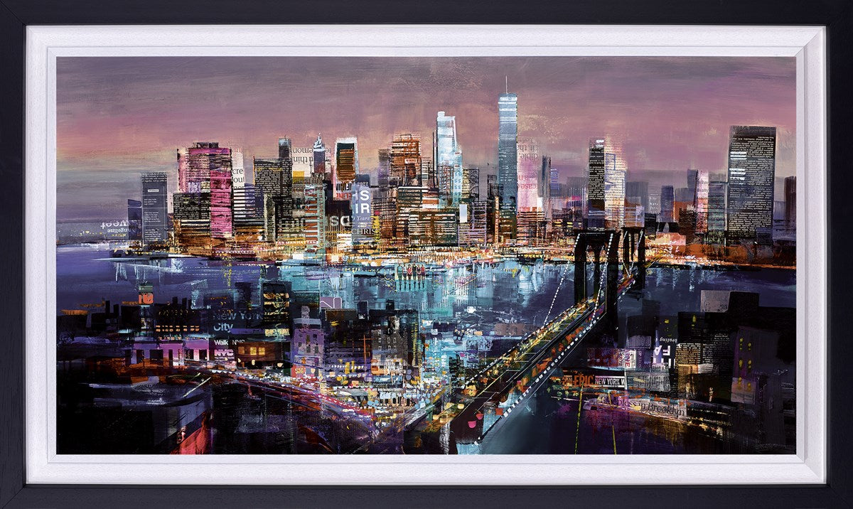 Big City Lights (Framed)