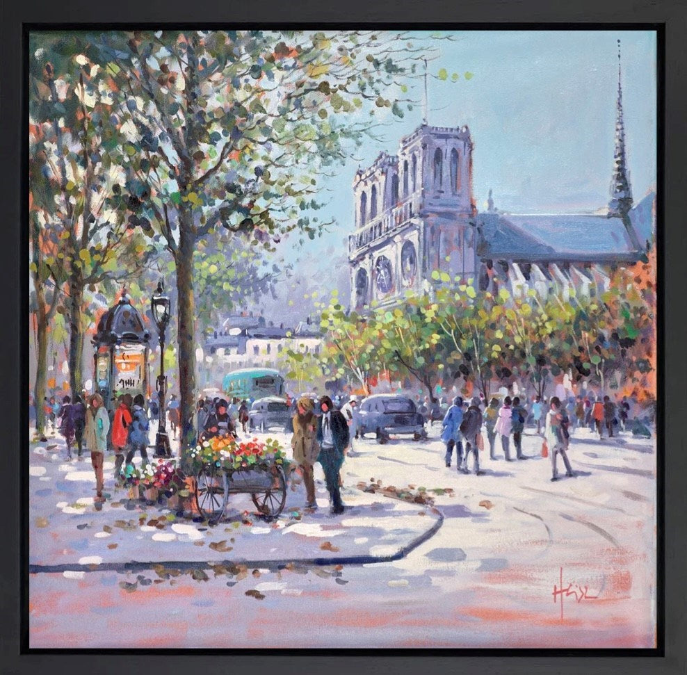 Running Errands (Framed)