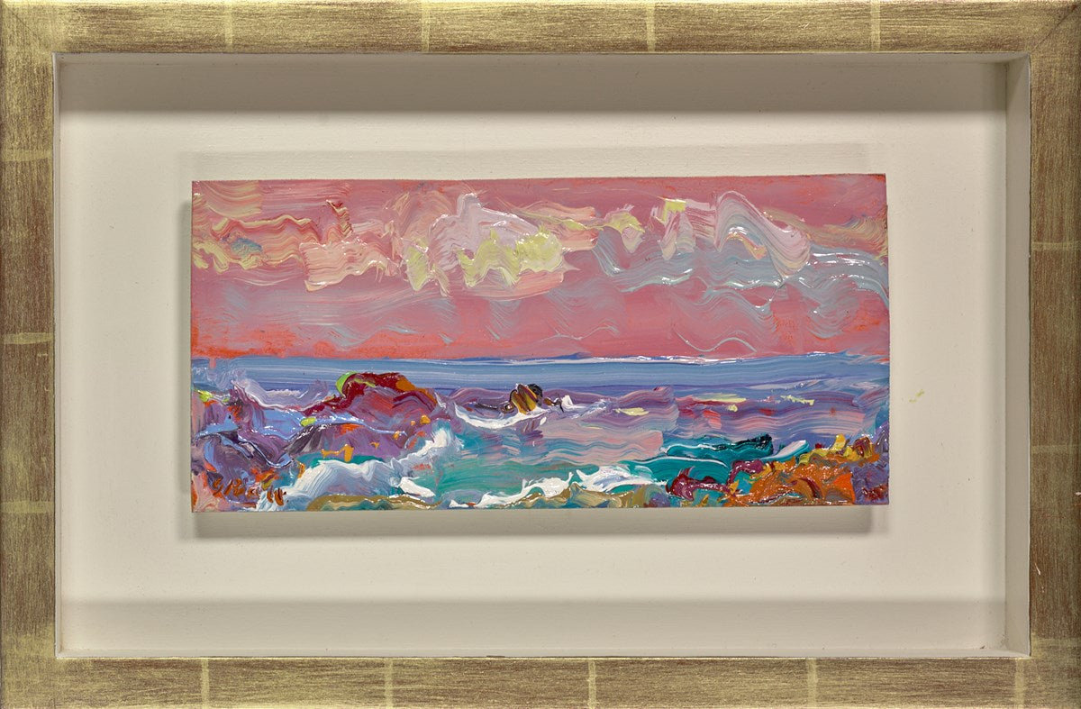 Cadgwith Cove , Cornwall, Late Evening (Framed)