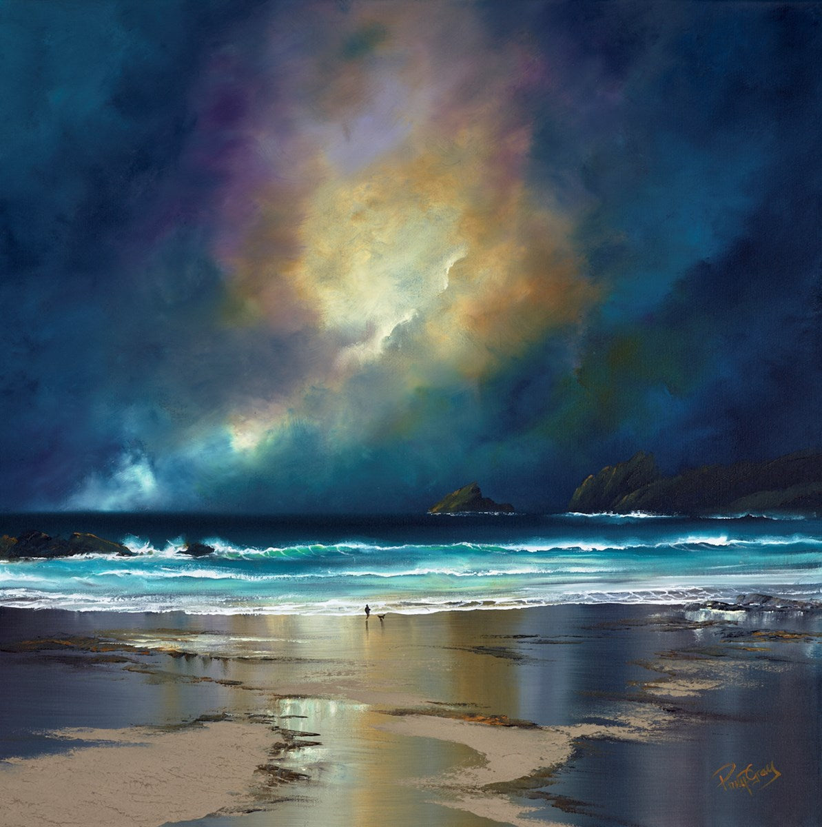 Murky Blue Skies II