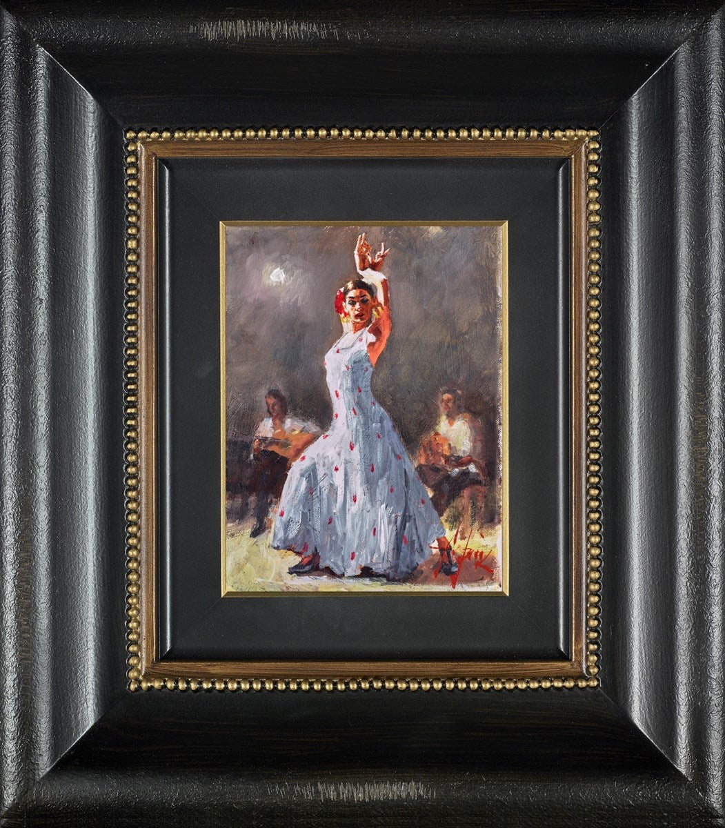 Blanco y Lunares (Framed)