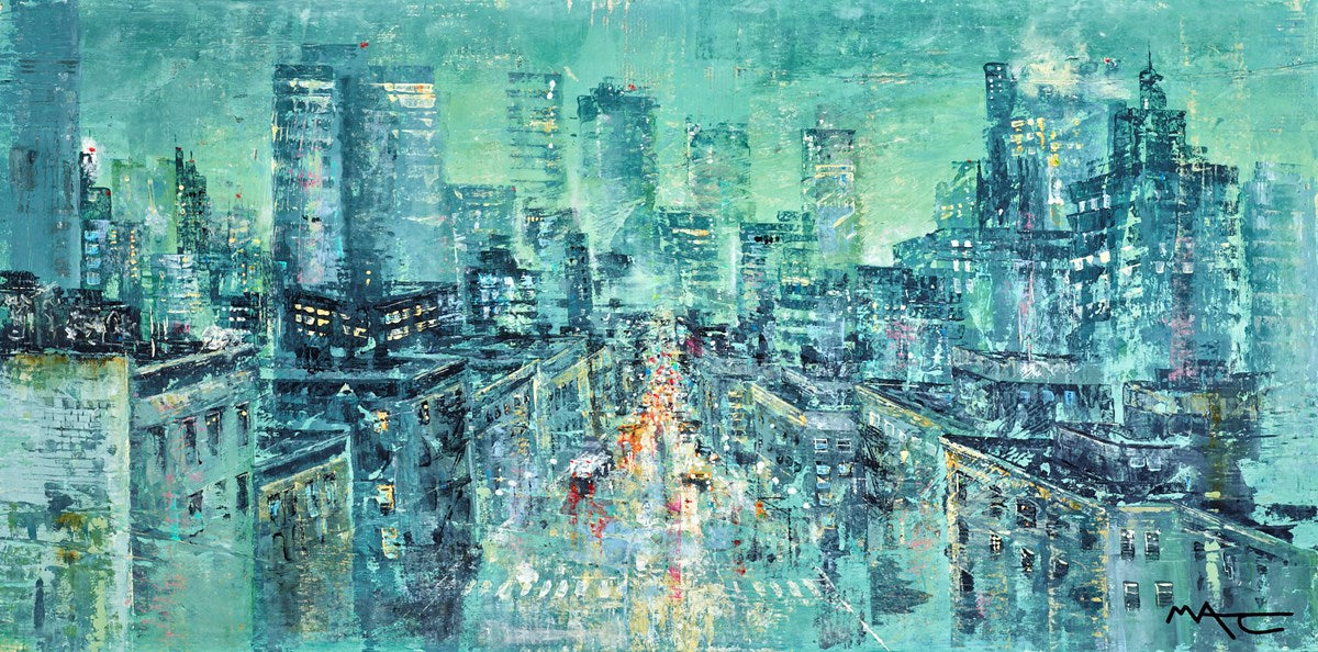 Downpouring in Downtown