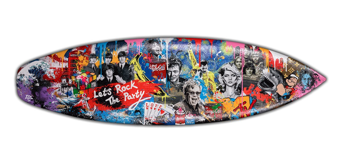 Rock The Party - Surf Board