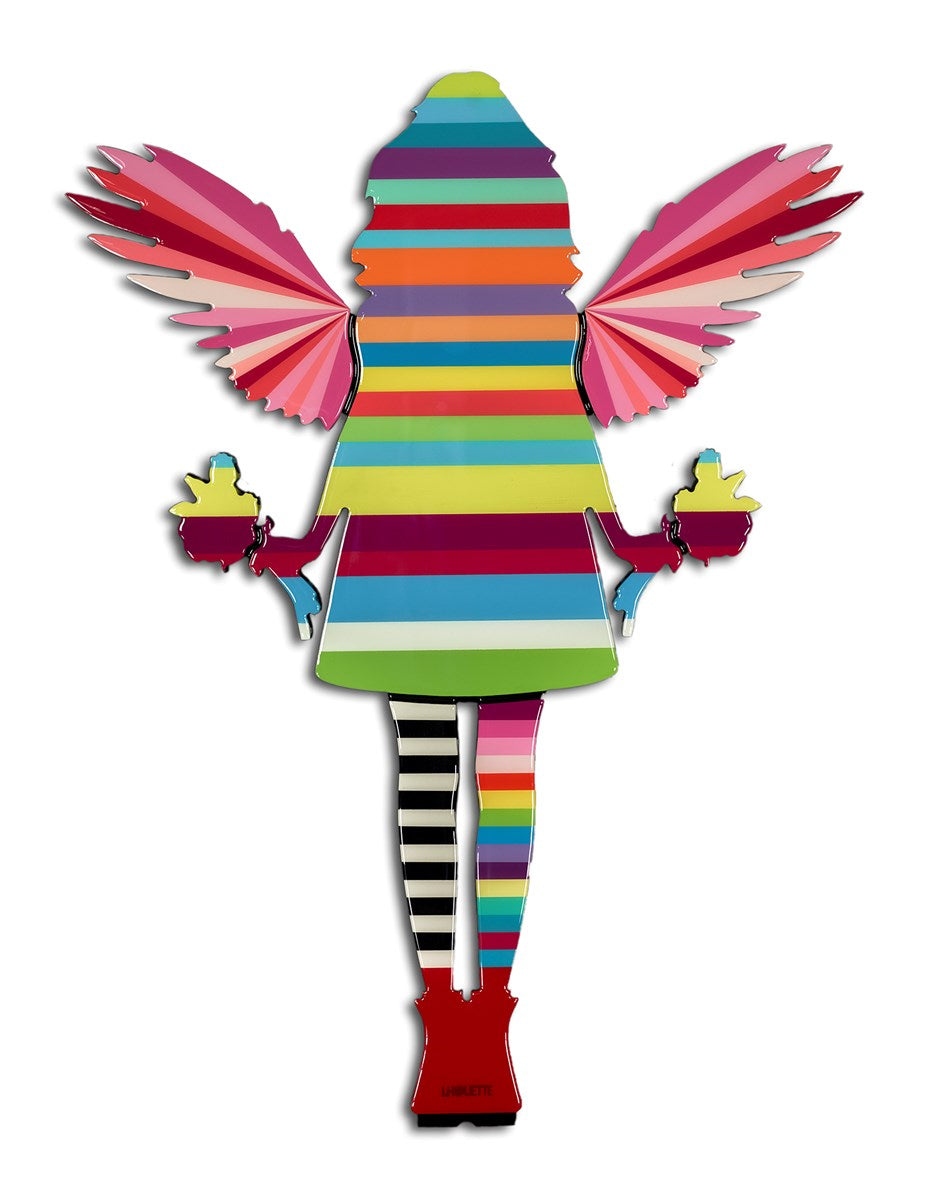 Angel Cake -Candy Striped