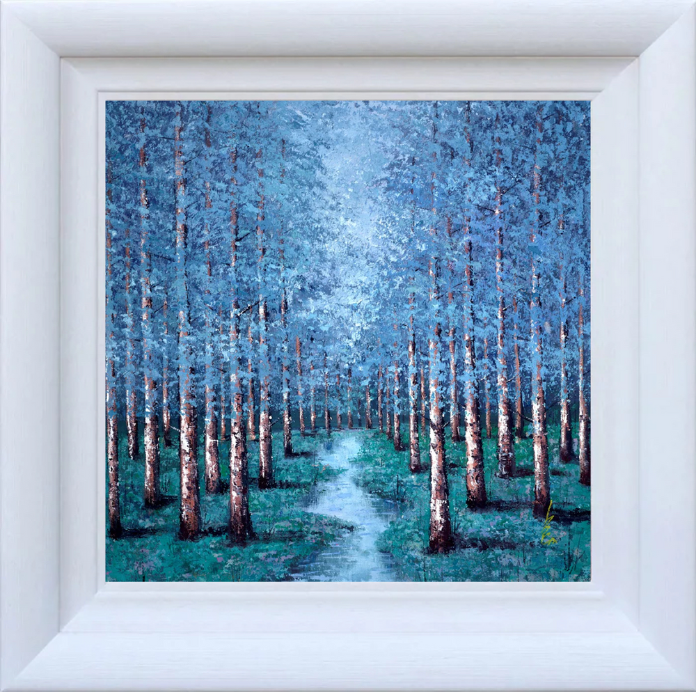 A Forest Stream III (Framed)