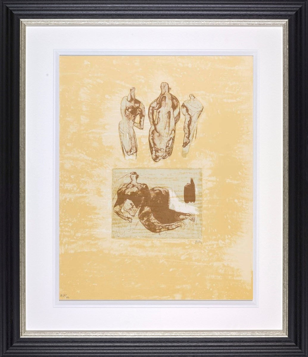 Four Standing Figures (Cramer 324) 19/40 (Framed)