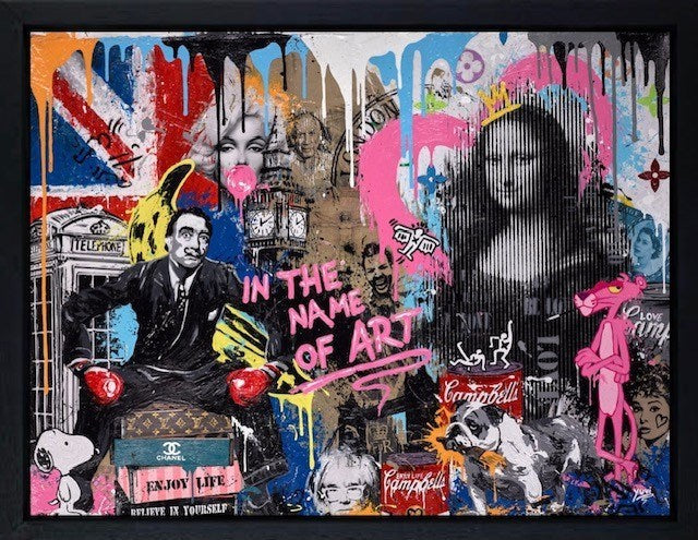 In The Name of Art - Dali (Framed)