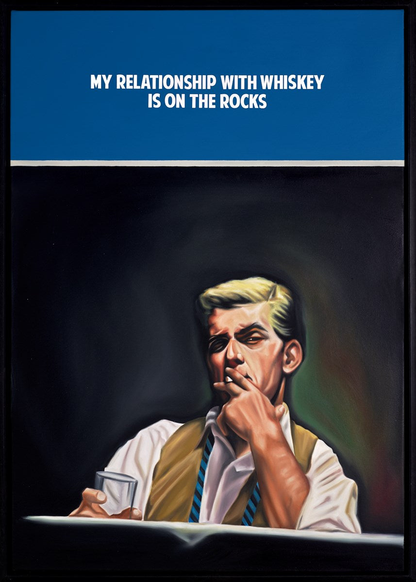 My Relationship with Whiskey (Blue)